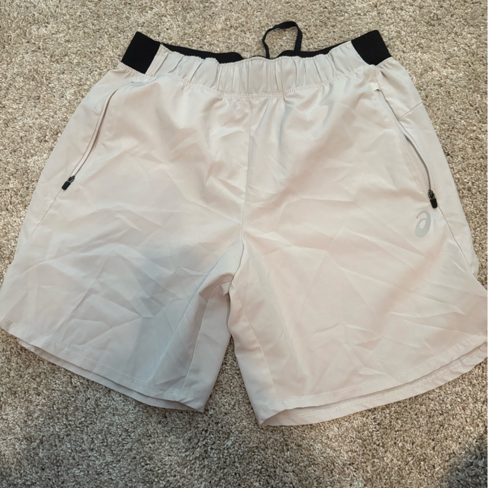 Asics Kids Cream Shorts